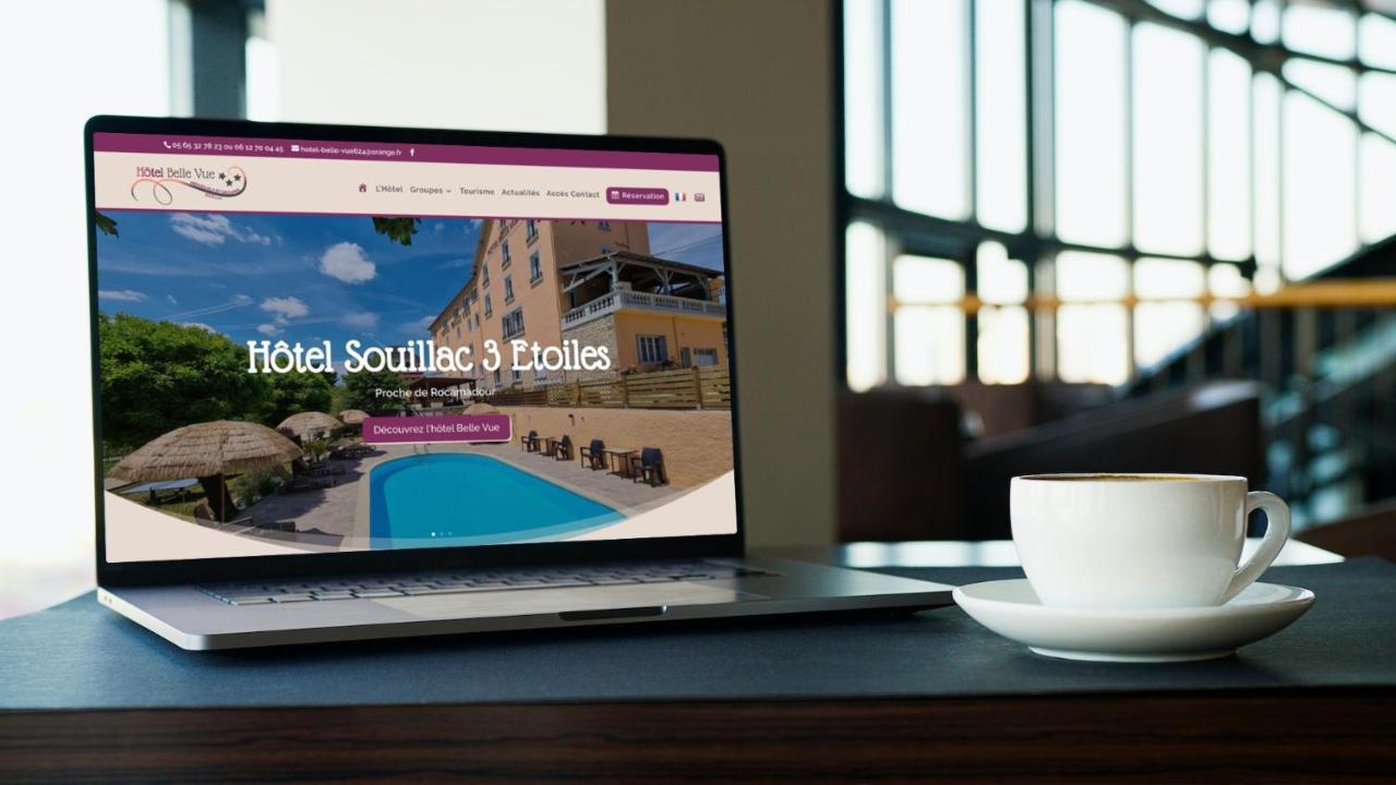 Hotel Belle Vue Souillac Exterior foto